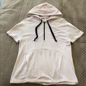 Fabletics short sleeve hooded hoodie